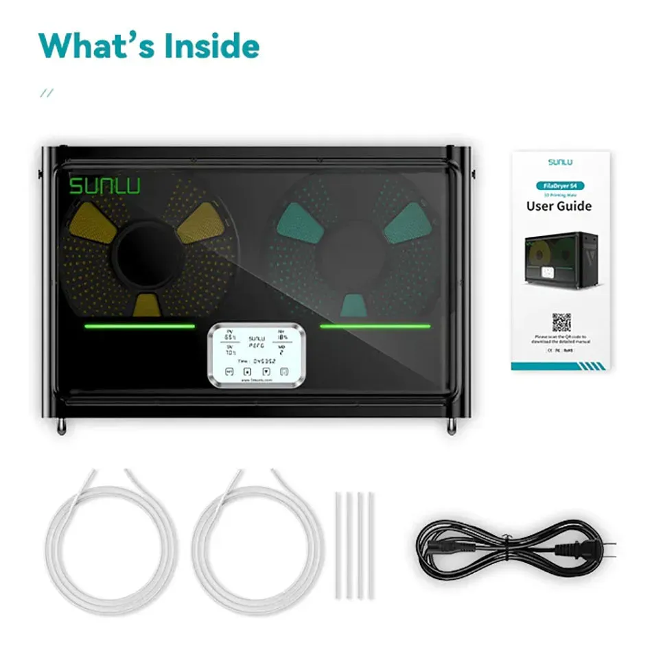 Filament-Trocknerbox S4 für 4 Rollen 1 kg