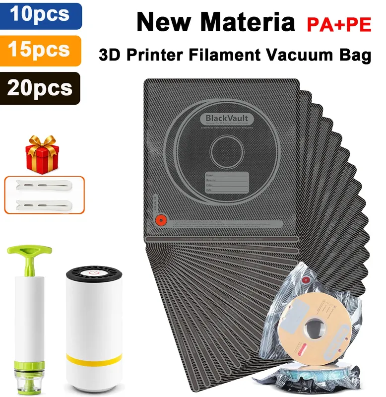 Filament-Vakuumbeutel 10 bis 20 Stück feuchtigkeitsbeständig