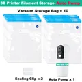Filament-Vakuumbeutel 20 bis 40 Stück mit Pumpe – Farbe 10 Bags-Auto Pump