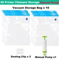 Filament-Vakuumbeutel 20 bis 40 Stück mit Pumpe – Farbe 10 Bags-Manual Pump