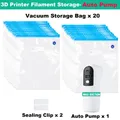 Filament-Vakuumbeutel 20 bis 40 Stück mit Pumpe – Farbe 20 Bags-Auto Pump