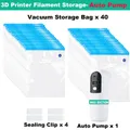 Filament-Vakuumbeutel 20 bis 40 Stück mit Pumpe – Farbe 40 Bags-Auto Pump