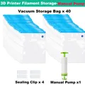 Filament-Vakuumbeutel 20 bis 40 Stück mit Pumpe – Farbe 40 Bags-Manual Pump