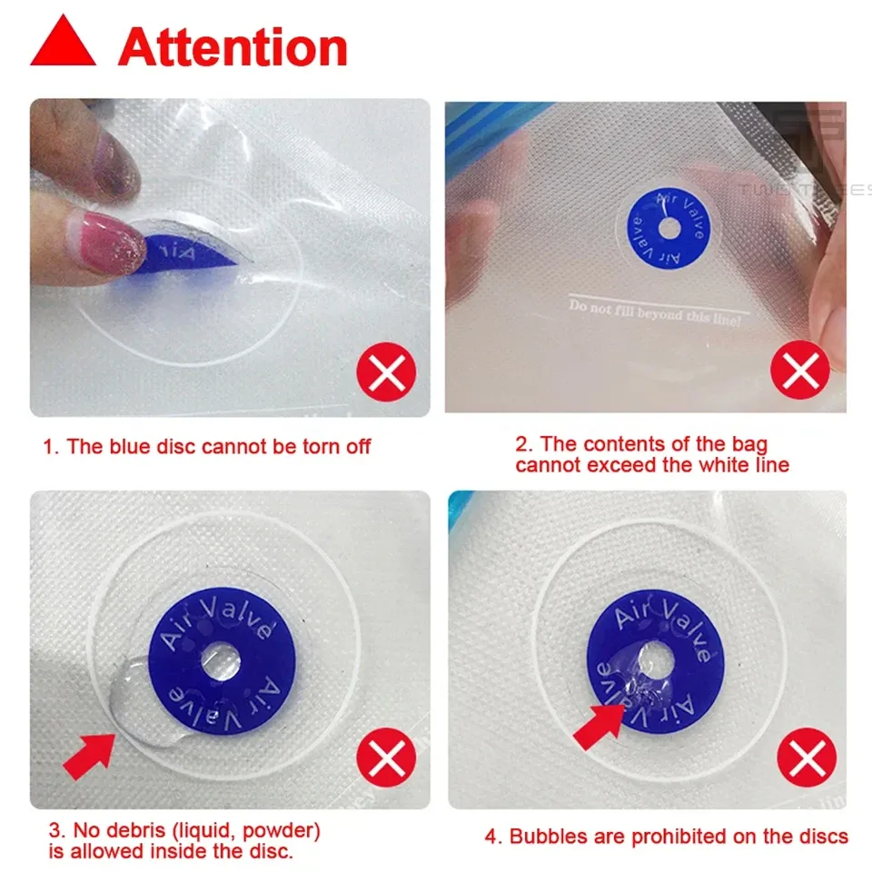 Filament-Vakuumbeutel 5 bis 10 Stück mit Pumpe