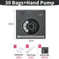 Filament-Vakuumbeutel 5 bis 30 Stück feuchtigkeitsbeständig – Farbe 30 Bags-Hand Pump