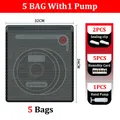 Filament-Vakuumversiegelungsset mit USB-Pumpe – Farbe 5 Bags-Manual Pump