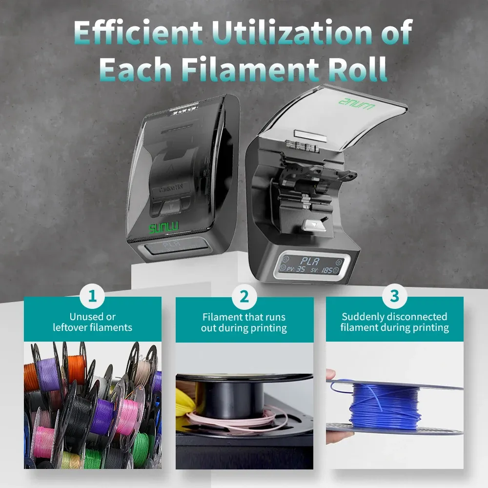 Filamentverbinder für 1,75 mm mit 200 Hülsen