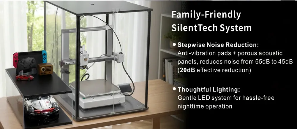 FNATR Gehäuse für Bambu Lab A1 mit Filtersystem
