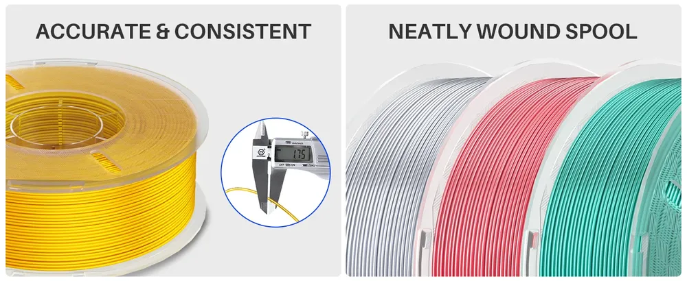 Galaxy Silk PLA Filament 1,75 mm glänzend 1 kg