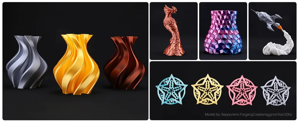 Galaxy Silk PLA Filament 1,75 mm glänzend 1 kg