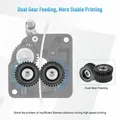 Ganzmetall-Extruder-Filamentrad für Creality K1 K1 Max vernickelt – 5