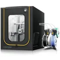 Gehäuse 3D Drucker für Bambu Lab A1 A1 Mini mit LED Licht – Farbe A1 Black OG