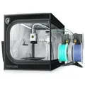 Gehäuse 3D Drucker für Bambu Lab A1 A1 Mini mit LED Licht – Farbe A1 mini Black