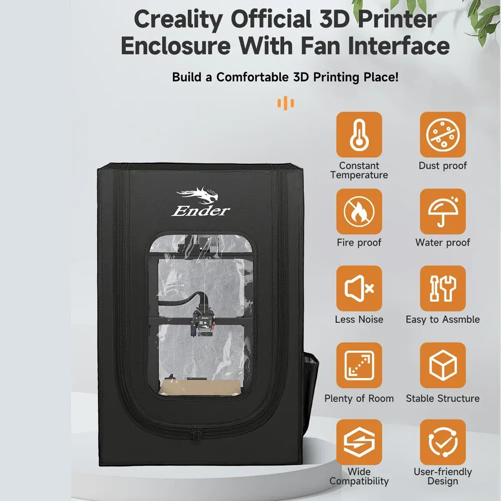 Gehäuse für Ender 3/3 S1 mit Lüfterschnittstelle