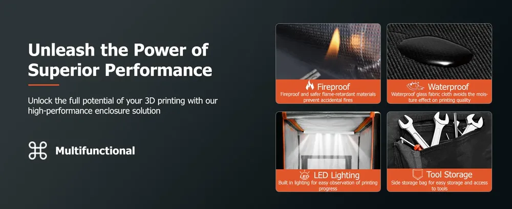 Gehäuse für Ender Serie mit LED