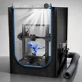 Gehäuse mit Thermo-Hygrometer-Belüftungsset – Farbe WEISS (P1)