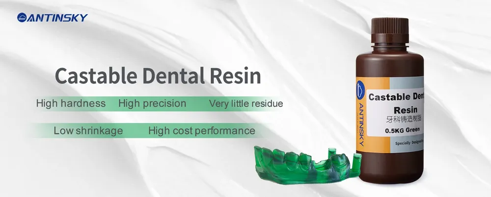Gießbares Dental-Harz 0,5kg hohe Präzision für Zahnmodelle