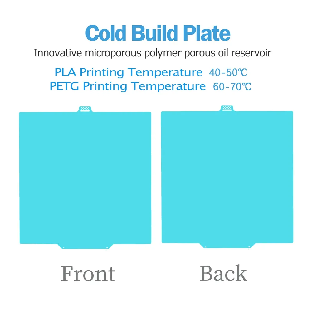 Glacier Cold Plate 280x280mm für QIDI Q2