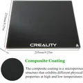 Glas-Bauplatte 235 x 235 mm für Ender 3D-Drucker – 2