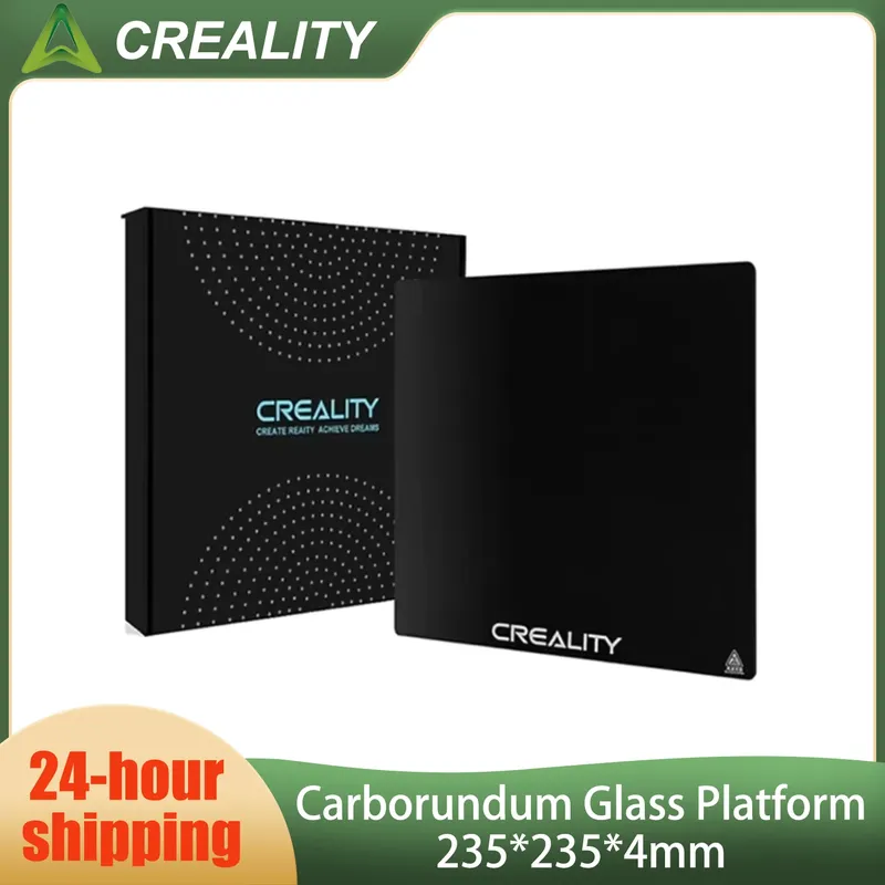 Glas-Bauplatte 235 x 235 mm für Ender 3D-Drucker