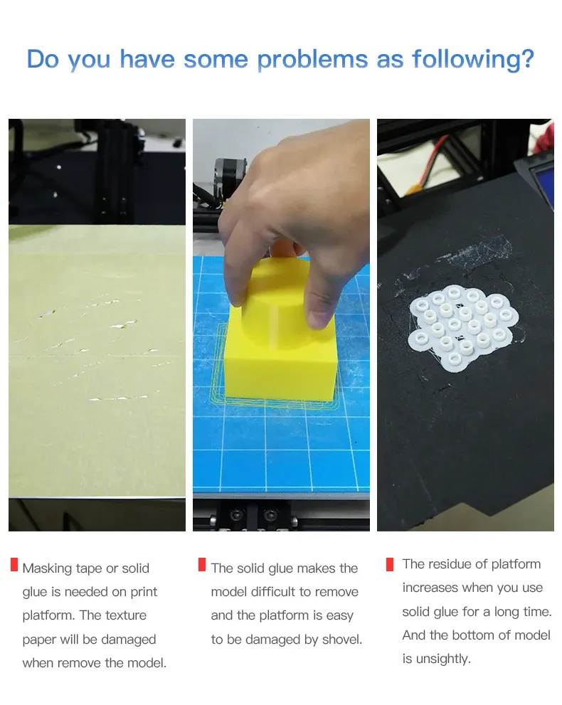 Glas-Bauplatte 235 x 235 mm für Ender 3D-Drucker