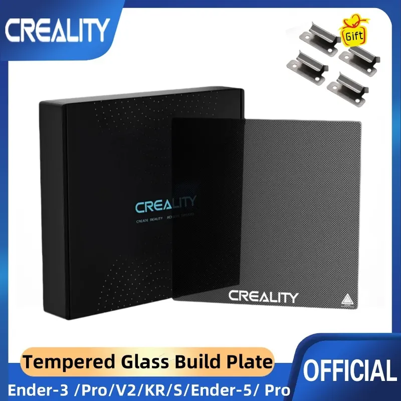Glasplatte gehärtet 235 mm für Ender 3