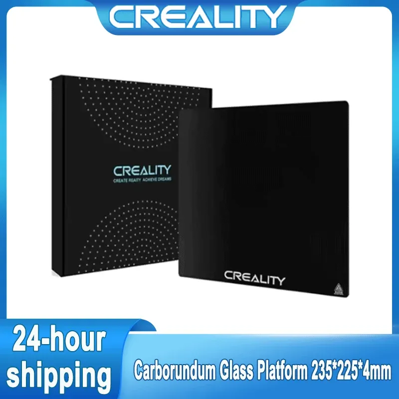 Glasplatte Karborund 235 mm für Creality Ender 3