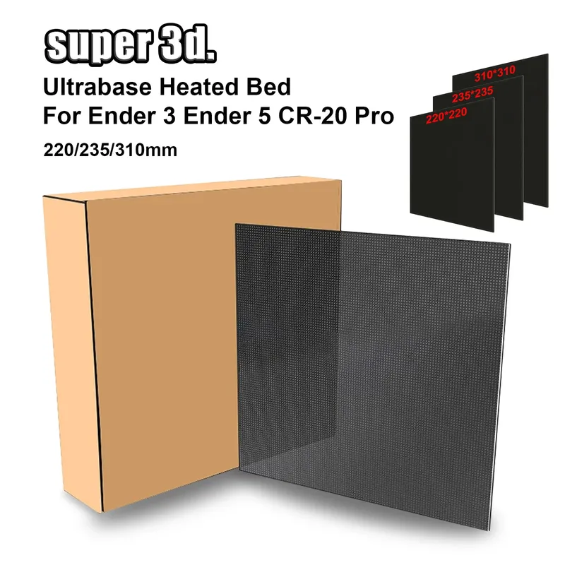 Glasplatte Ultrabase 310 mm für Ender 5