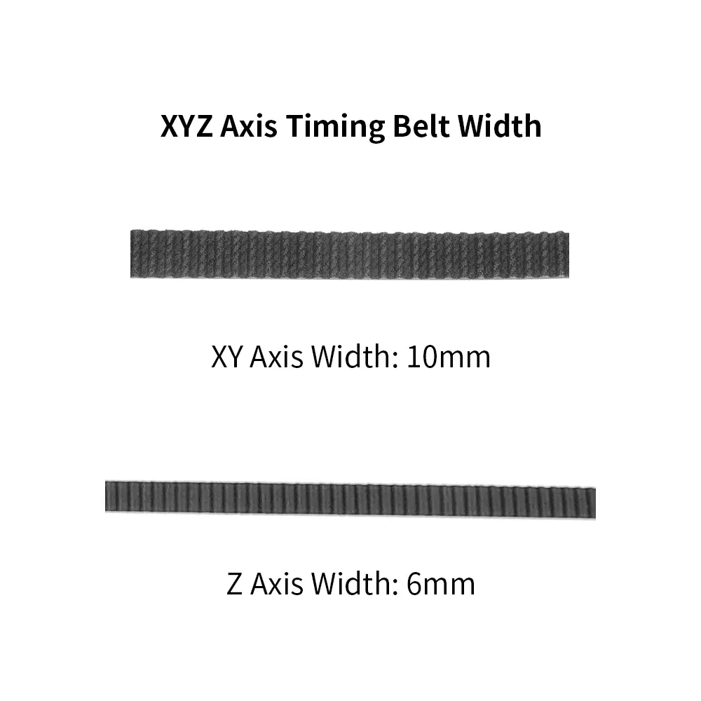 GT2-Zahnriemen 6mm/10mm Breite für Bambu Lab X1 P1 Serie