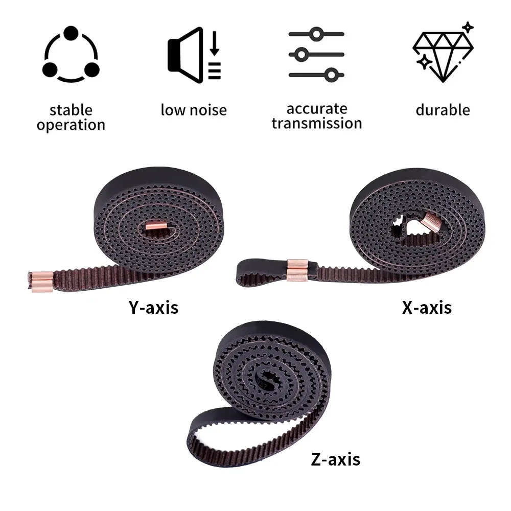 GT2-Zahnriemen 6mm/8mm Breite für Kobra 3 Combo