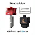H2D H2S H2C Hotend-Kit mit gehärteter Düse – Farbe RED 0.4 standard