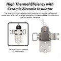 H2D Hotend Heizeinheit Keramik Isolator Thermistor für Bambulab – 4