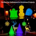 Halloween PLA Filament Set 1,75mm leuchtend 4 Packungen – 2