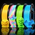 Halloween PLA Filament Set 1,75mm leuchtend 4 Packungen – Farbe pla Glow 4Colors