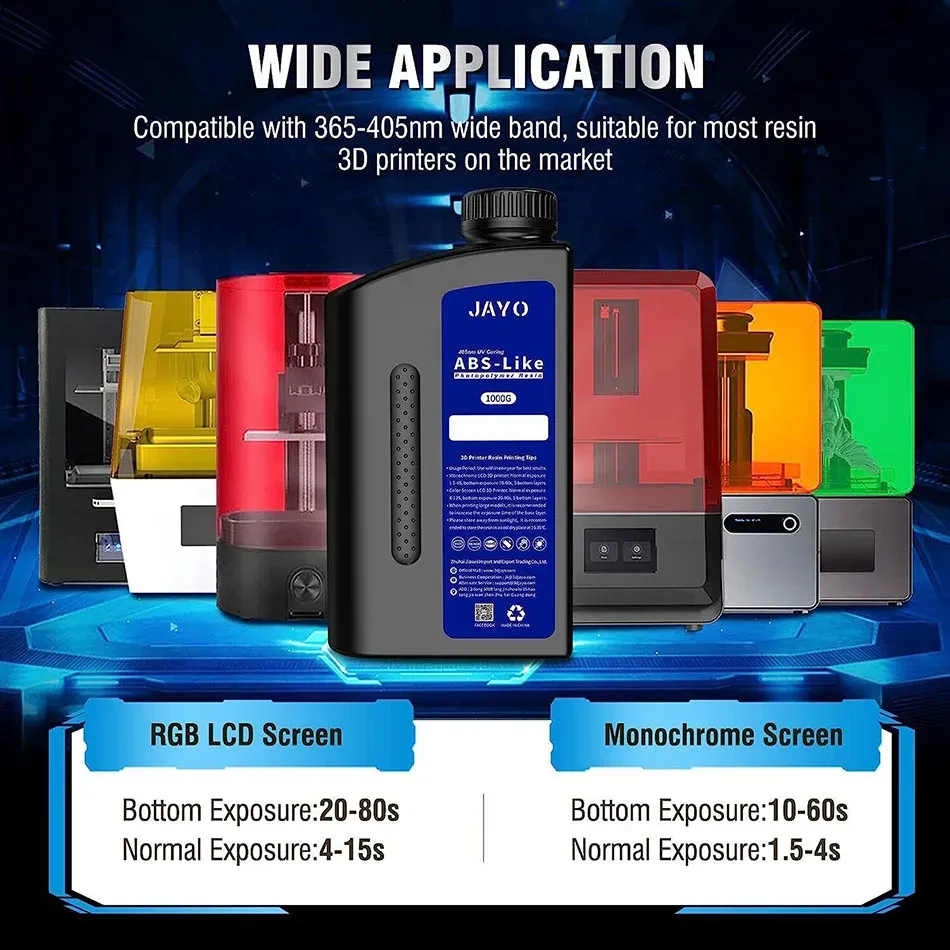 Harz 10 Flaschen ABS-ähnlich 405nm UV Photopolymer schnell