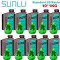 Harz 1kg Standard Photopolymer 405nm UV LCD Drucker – Color Clear-Green-10KG