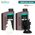 Harz 2kg ABS-ähnlich 405nm UV geruchsarm geringe Schrumpfung – Farbe 1 Black 1 Tranparent