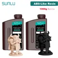 Harz 2kg ABS-ähnlich 405nm UV geruchsarm geringe Schrumpfung – Farbe 1 Black 1 Beige