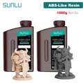 Harz 2kg ABS-ähnlich 405nm UV geruchsarm geringe Schrumpfung – Farbe 1 Dark Grey 1 Beige