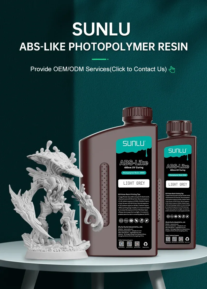 Harz 2kg ABS-ähnlich 405nm UV geruchsarm geringe Schrumpfung