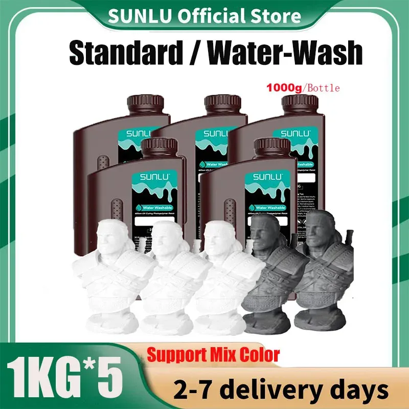Harz 5kg Standard wasserwaschbar 405nm UV für SLA DLP