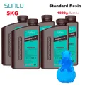 Harz 5kg Standard wasserwaschbar 405nm UV für SLA DLP – Farbe Standard clear blue