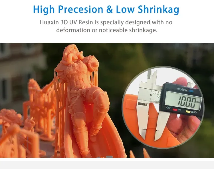 Harz Kristall Klar Transparent 405nm für SLA DLP 3D-Drucker