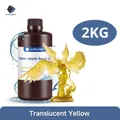 Harz wasserwaschbar 365-405nm UV für LCD DLP Photon – Farbe 2kg Tran-Gelb