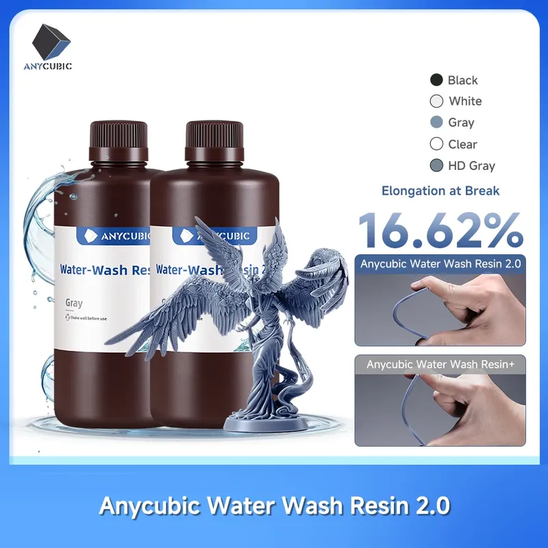 Harz wasserwaschbar 365-405nm UV für LCD DLP Photon