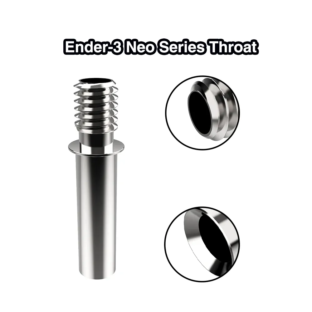 Heatbreak-Hals aus Edelstahl für Ender 3 V2 Neo/Max Neo CR6 SE/Max