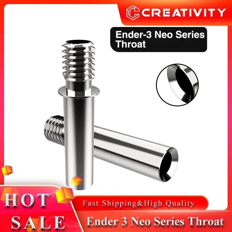 Heatbreak-Hals aus Edelstahl für Ender 3 V2 Neo/Max Neo CR6 SE/Max