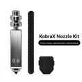 Heizbaugruppe mit Keramikheizung Thermistor für Anycubic Kobra X – Farbe 1PC 0.6mm Nozzle Kit