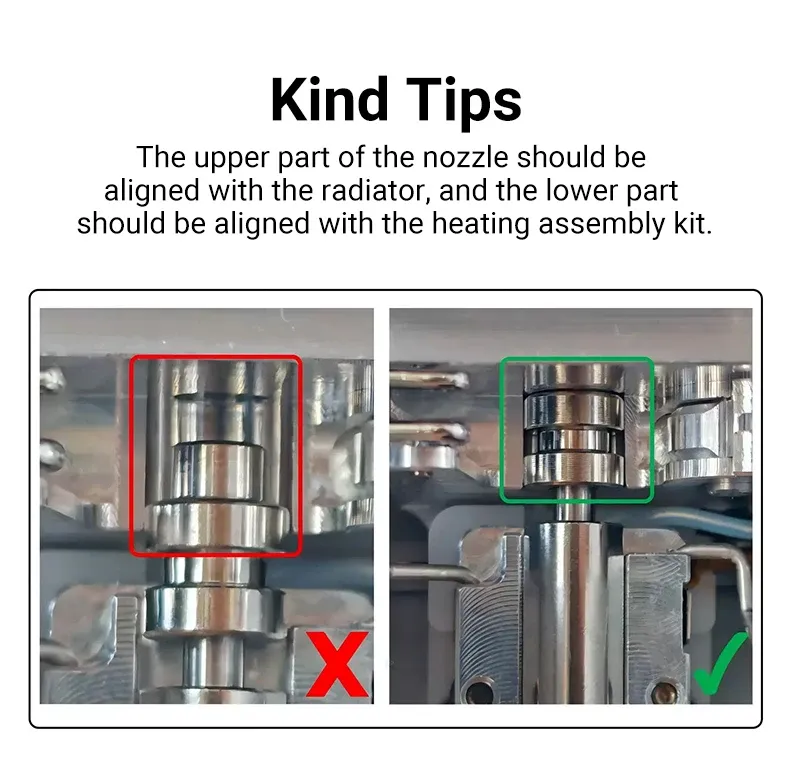 Heizbaugruppe mit Keramikheizung Thermistor für Anycubic Kobra X