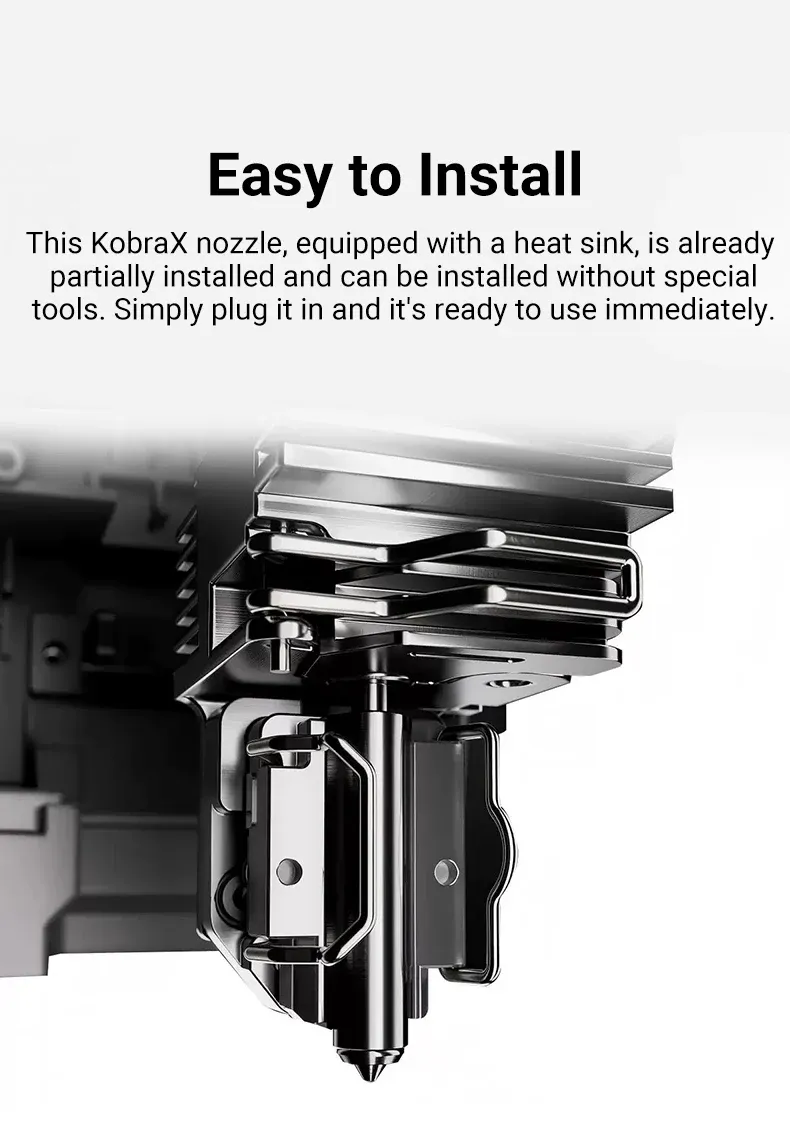 Heizbaugruppe mit Keramikheizung Thermistor für Anycubic Kobra X